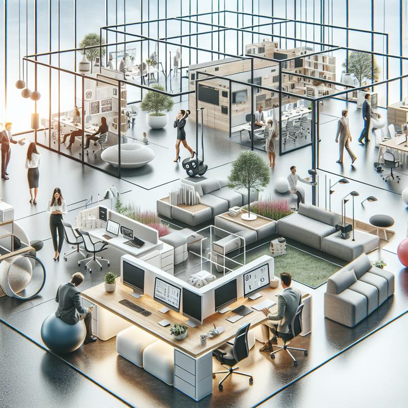 uffici-layout-flessibili-design Uffici del futuro: layout flessibili e nuove modalità di lavoro