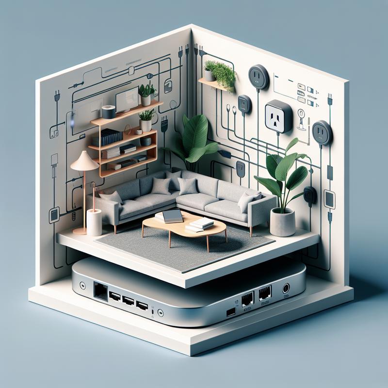 Nascondere la tecnologia: come integrare cavi, hub e ricariche nel design di casa