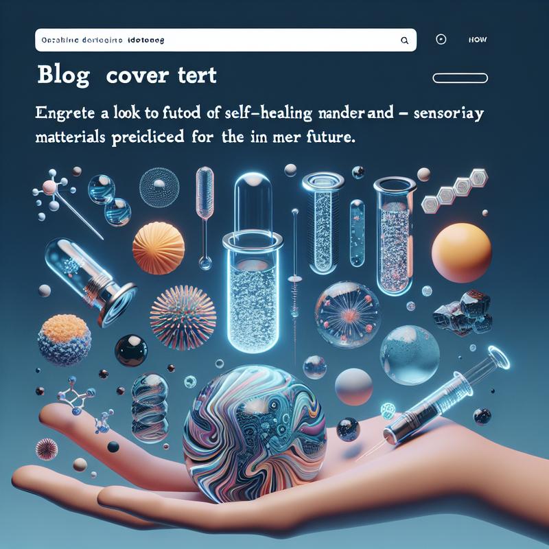 Materiali-autoriparanti-e-sensibili Materiali autoriparanti e sensibili: cosa promettono i prototipi del 2026