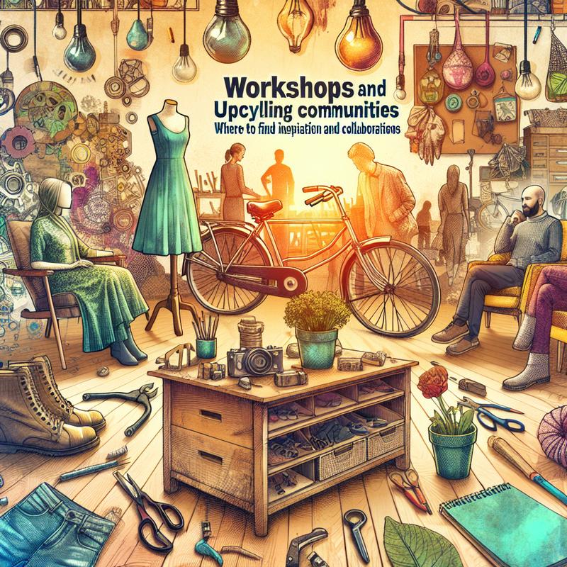 Workshop e community di upcycling: dove trovare ispirazione e collaborazioni